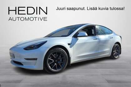 Tesla Model 3 Long Range // Huippusiisti / Neliveto / Vetokoukku / 2xAlut // - NNZ-615
