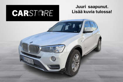 BMW X3 F25 xDrive20d A Business xLine // Vakkari / Sport-Nahat / Bluetooth / 2x Alut! // - OVA-102