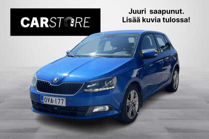 Škoda Fabia 1,0 TSI 95 Style // Jakohihna tehty / Suomi-auto / Kessy / Etu-ja takatutka / Vakkari / SmartLink! - OVA-177