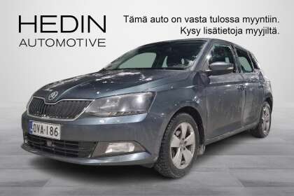 Škoda Fabia 1,0 TSI 95 Style // Hihna vasta vaihdettu! / Lämppäri ja pistoke / Pysäköintitutkat - OVA-186