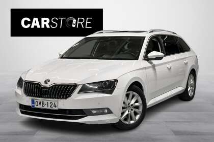 Škoda Superb Combi 1,8 TSI Style DSG Autom. // Panorama / Webasto / Adapt. vakkari / Canton / Vetokoukku / Kamera - OVB-124