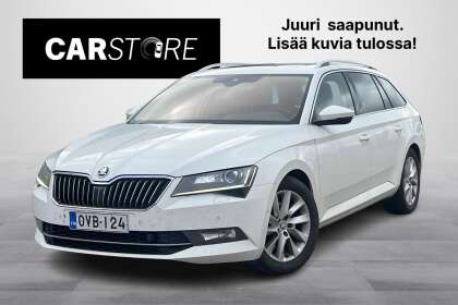 Škoda Superb Combi 1,8 TSI Style DSG Autom. // Panorama / Webasto / Adapt. vakkari / Canton / Vetokoukku / Kamera - OVB-124