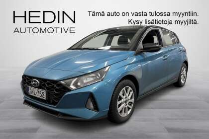 Hyundai I20 HATCHBACK 1,0 T-GDI 100 hv 48V 7DCT Black Hybrid // Juuri huollettu / 1omistaja / Suomi auto - OVL-752