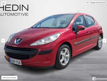 Peugeot 207 Trendy HDi 90 5-ov. Platinum *Myydään Huutokaupat.com* - OZP-728