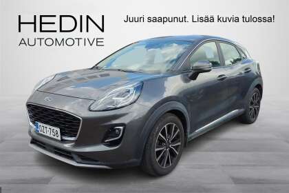 Ford PUMA 1.0 EcoBoost Hybrid (mHEV) Flexifuel 125hv M6 Titanium 5-ovinen - OZT-758