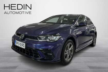 Volkswagen POLO R-Line 1,0 TSI 70 kW DSG // 1-Omistaja/ Suomiauto/ ACC/ LED/ Tutkat/ Erikoisväri - RPU-593