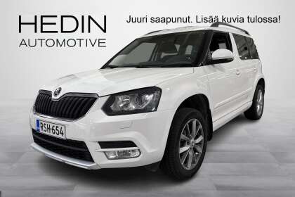 SKODA Yeti 1,4 TSI 150 4x4 Style DSG // Navigointi/ Lisälämmitin/ Tutkat/ Xenon/ Suomiauto - RSH-654