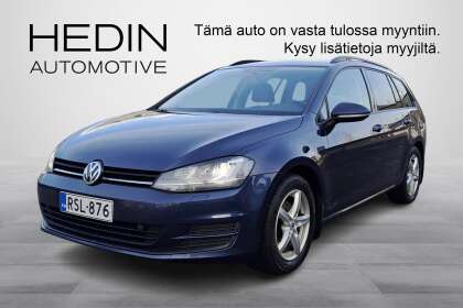 Volkswagen GOLF Variant Comfortline 1,6 TDI 81 kW (110 hv) Moottorilämmitin + sisäpistoke | Navi | Manuaali | - RSL-876