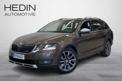 Škoda Octavia Combi 2,0 TDI 184 4x4 Scout DSG //Webasto / Adaptiivinen vakionopeudensäädin// - RTM-401