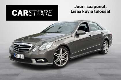 Mercedes-Benz E 220 CDI BE A AMG / ILS / Webasto / Vetkoukku / Navi / Nahka/alcantara / - RTP-591