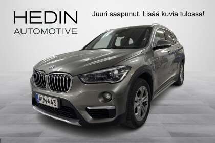 BMW X1 F48 xDrive20i A X Line Sport // Ajoavustimet / Head-Up/ Nahka/ HiFi/ Kamera/ Comfort Access/ Navi+ - RUM-443