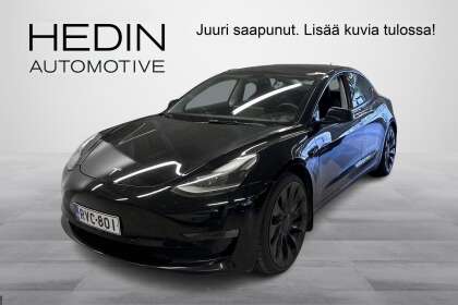 Tesla Model 3 Performance// 462HV / Lasikatto / ACC / 360 kamera / Navi / 20"alut// - RVC-801