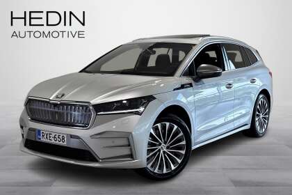 Škoda Enyaq 85x 4x4 L&K BusinessLine // Vetokoukku / HUD / Canton / Adapt. vak. / Ilmastoitu ja hierova penkki / - RXE-658