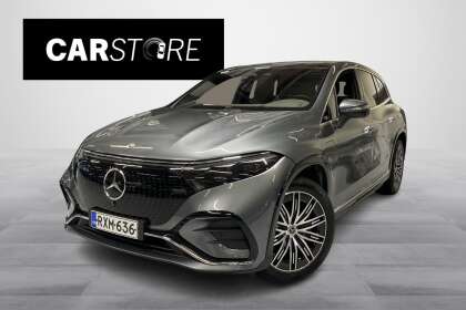Mercedes-Benz EQS 450 4MATIC SUV AMG // Burmester / Koukku / Hyperscreen / Distronic+ / 360 / Navi / Panorama // - RXM-636