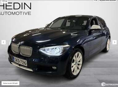 BMW 116 F20 116i TwinPower Turbo Business *Myydään Huutokaupat.com* - SKO-726