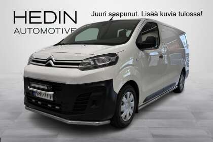 Citroen Jumpy BlueHDi 120 XL // Webasto/ Vetokoukku/ Vakkari/ Puolinahat/ Lisäpitkä/ Hälytysvalot// - SMT-711