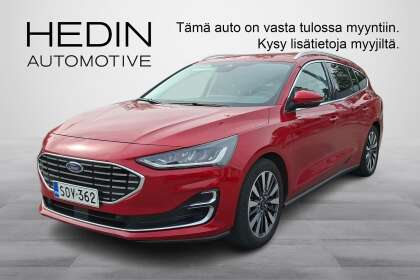 Ford FOCUS 1.0 EcoBoost Hybrid Powershift 155hv (kevythybridi) A7 Titanium Vignale Wagon / KORKOTARJOUS 3,99% - SOV-362
