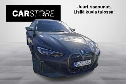 BMW i4 M50 M50 // Aktiivivakkari / H&K / Muistipenkki / Suomi-auto / 360°-kamera / HUD / 2x alut / Widescreen / - SPL-849