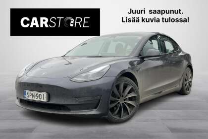 Tesla Model 3 Long Range // Vetokoukku / 2x renkaat ja vanteet // - SPN-901