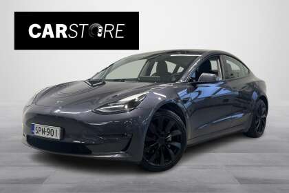 Tesla Model 3 Long Range // Vetokoukku / 2x renkaat ja vanteet // - SPN-901