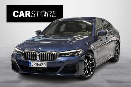 BMW 545 G30 Sedan 545e xDrive A M Sport // HarmanKardon / 360° kamera / HUD / ACC / Prof. Navigointi! - SRM-320