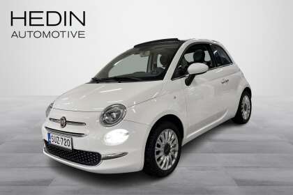 Fiat 500C Lounge 1,2 8v 69hv Dualogic-automaatti S&S Bensiini - SUZ-720
