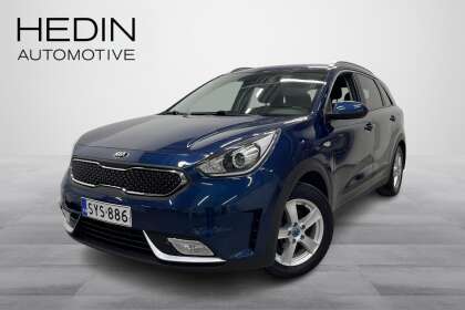 Kia NIRO 1,6 GDI Hybrid LX DCT// Vakkari/Vetokoukku/  P-kamera/ K-vahti/ Ratin lämm./ Auto Ac/ Huoltokirja - SYS-886