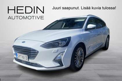 Ford FOCUS 2,0 TDCi EcoBlue 150hv A8 Titanium Wagon // Webasto! / Ylläpitolaturi / Koukku - SYT-813