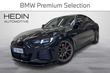 BMW i4 M50 xDrive Fully Charged // Msport Pro / 2x renkaat ja vanteet / 1 omistaja / Koukku // - SZK-986