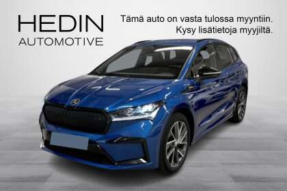 Škoda Enyaq 80x 4x4 SportLine iV // ACC / DCC-alusta / Matrix LED / Keyless / Kamera / Lämpöpumppu / Mirrorlink - TA-029016