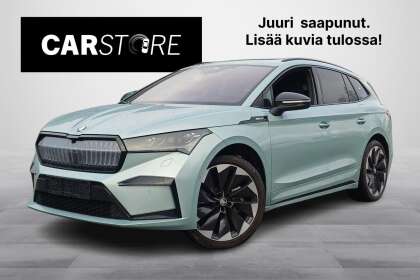 Škoda Enyaq 80x 4x4 SportLine iV // Lämpöpumppu / Matrix LED / ACC / Panoraama / Mukautuva alusta / P.kamera / - TA-043425