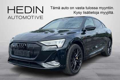 Audi E-TRON Sportback Edition S line 55 quattro // Mukautuva vakkari / 360°kamera / Matrix / Ilmajousitus  // - TA-46086