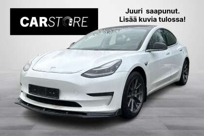 Tesla Model 3 Long-Range Dual Motor AWD // Vetokoukku / FSD 3 / Premium Audio / Lasikatto / 2x vanteet / Nahat! - TA-610621