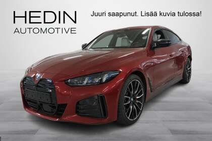 BMW i4 M50 M50 xDrive M Sport PRO // Ajoavustimet / 360 / Kattoluukku / Nahka / H&K / Koukku / Comfort access - TAU-33983