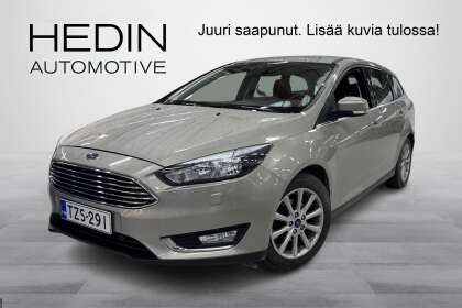 Ford FOCUS 1,6 125 hv PowerShift A6 Titanium Wagon // Winter pack / Cruise / Vetokoukku / Moottorinlämmitin // - TZS-291