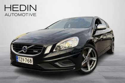 Volvo V60 D5 AWD R-Design aut // Navi / Kamera / Xenon / Vetokoukku / Juuri huollettu / Hihna vaihdettu  2022! - TZV-768