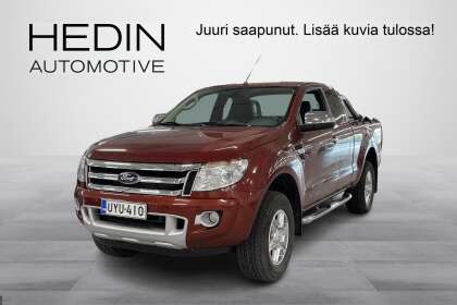 Ford RANGER Super Cab 2,2TDCi 150 hv Limited A6 4x4 // 1-Om. / Vetokoukku / Lohkolämmitin / Siisti - UYU-410