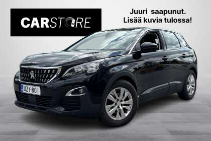 Peugeot 3008 Active PureTech 130 Automaatti / Suomi-auto / Kaistavahti / Koukku / Lohko + sisäpistoke / - UZY-801