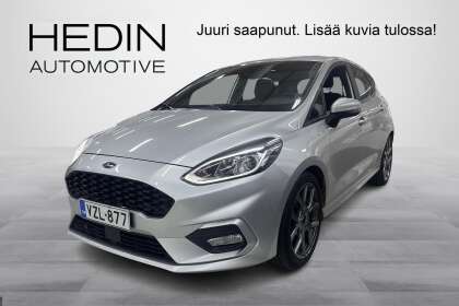 Ford FIESTA 1,0 EcoBoost 100hv M6 ST-Line 5-ovinen // Läm. tuulilasi / 1.omisteinen / Lohkolämmitin / tutkat // - VZL-877