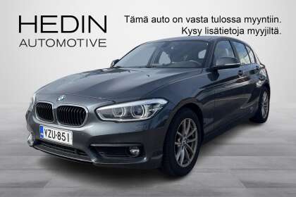 BMW 118 F20 Hatchback 118i A Automatic Edition // Juuri huollettu / Suomi-auto / LED / Pysäköintitutkat // - VZU-851