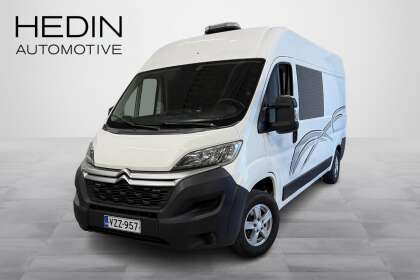 Citroen JUMPER BlueHDi 163hv 35 L3H2 9-Hengen retkeilyauto/ Sis.Alv:n/1-Omistaja/Suomi-Auto/Webasto/Eberspächer/ - VZZ-957