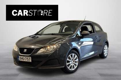 Seat Ibiza SC 1,2 Edition  *** Myydään huutokaupat.com *** /Juuri katsastettu / Kahdet renkaat / Ilmastointi / - XMU-757