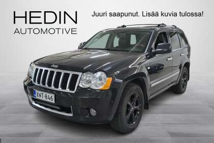 Jeep GRAND CHEROKEE 3,0 CRD Overland // Webasto/ Vetokoukku/ Kattoluukku/ Nahkaverhoilu/ - XNT-846