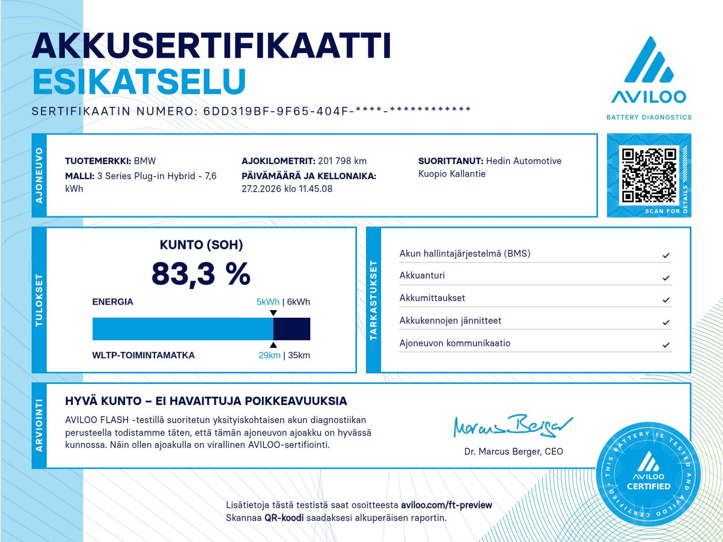 BMW 330 F30 Sedan 330e A Business 2016, kuva 3/23