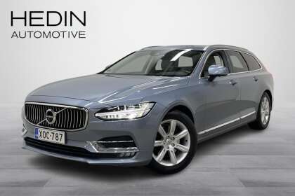 Volvo V90 D4 Inscription aut // ACC / Webasto / HUD / 360° / BLIS / Muistipenkit / LED / Audio High Perf // - XOC-787