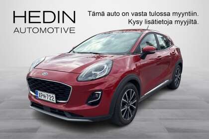 Ford PUMA 1,0 EcoBoost Hybrid (mHEV) 125hv M6 Titanium 5-ovinen - XPN-722