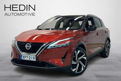 Nissan QASHQAI MHEV 158 Xtronic 2WD Tekna+ 20" 2-tone // HUD / BOSE / ACC / 360-kamera / Nahat / 1.om / Hieronta // - XPT-219