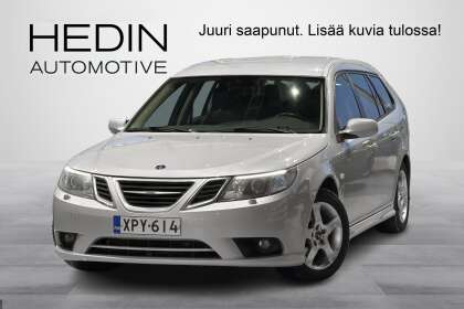 Saab 9-3 Sport Combi 2,0t Vector Business A5 // Suomi auto / Hyvin huollettu / Siisti! - XPY-614