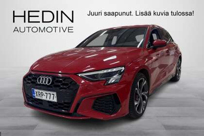 Audi A3 Sportback S line 45 TFSI e 180kW S tronic // Adapt. vakkari / Carplay / Tutkat / Digimittari // - XRP-777