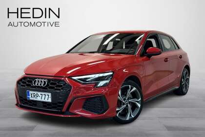 Audi A3 Sportback S line 45 TFSI e 180kW S tronic // Adapt. vakkari / Carplay / Tutkat / Digimittari // - XRP-777